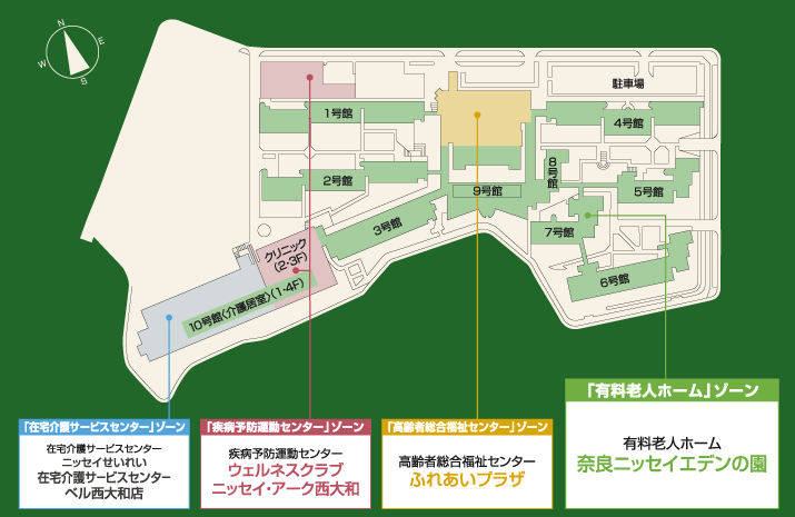 施設配置図