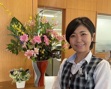 運営管理課係長： 藤原　美香（ふじわら　みか）